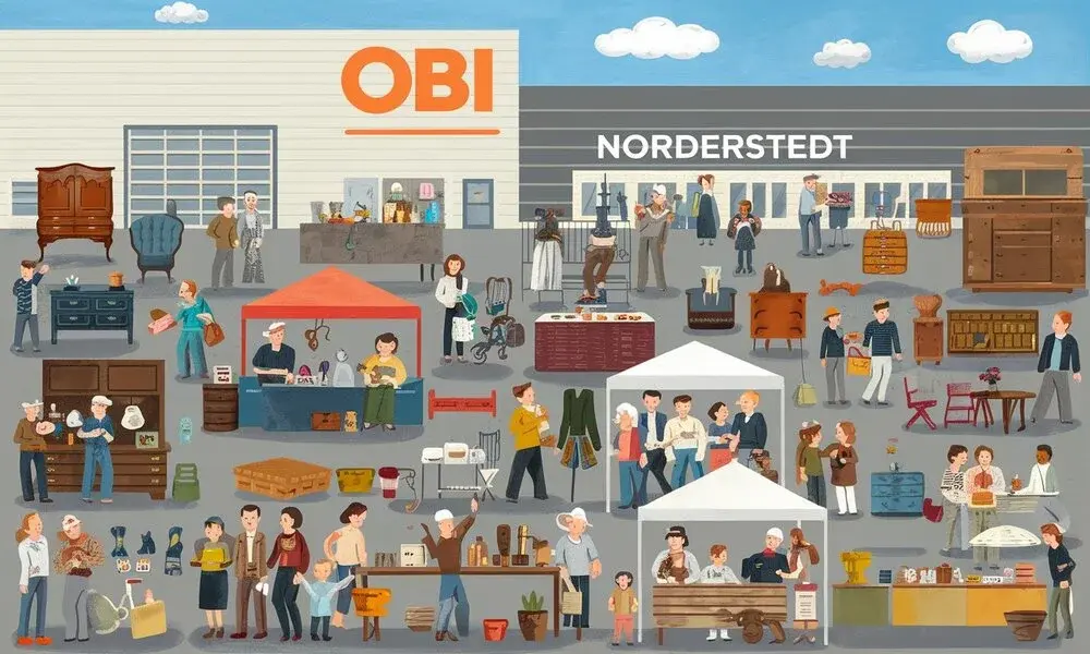 OBI Norderstedt Flohmarkt